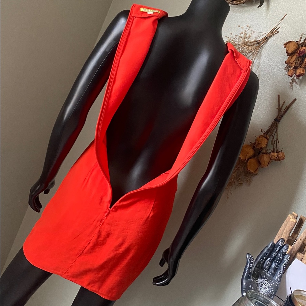 Gianni Bini Vibrant Orange Mini Dress - Picture 10 of 14